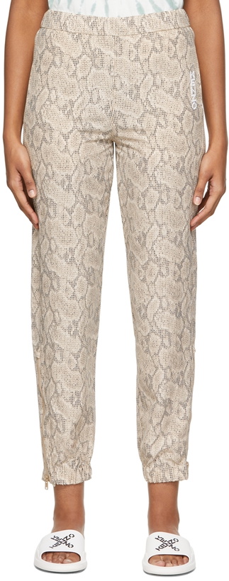 Photo: Kenzo Brown Acetate Lounge Pants