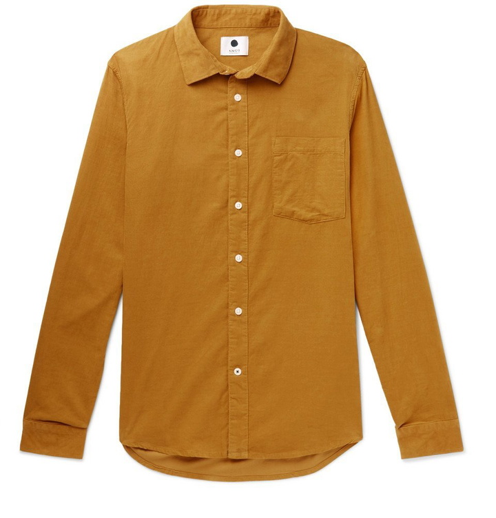 Photo: NN07 - Falko Cotton-Corduroy Shirt - Men - Yellow