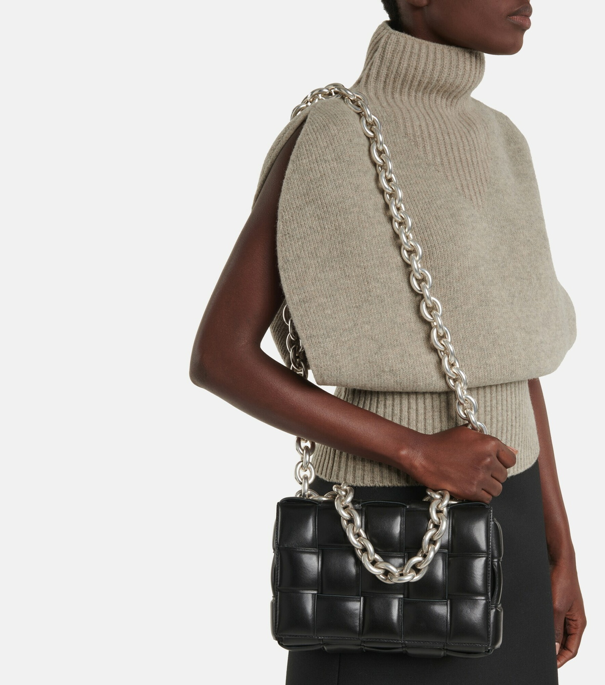 Bottega Veneta - Chain Cassette leather shoulder bag