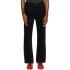 WOOYOUNGMI Black Straight Jeans