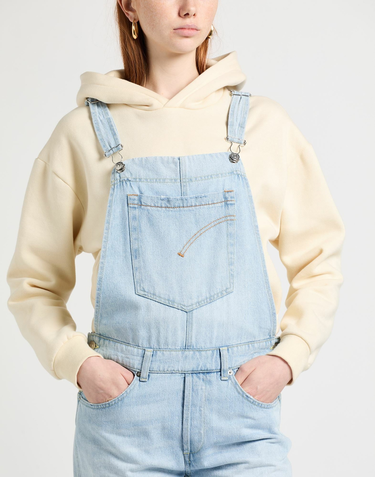 Dondup Womens Overalls in Blue