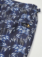 Orlebar Brown - Bulldog Slim-Fit Mid-Length Printed Recycled Swim Shorts - Blue
