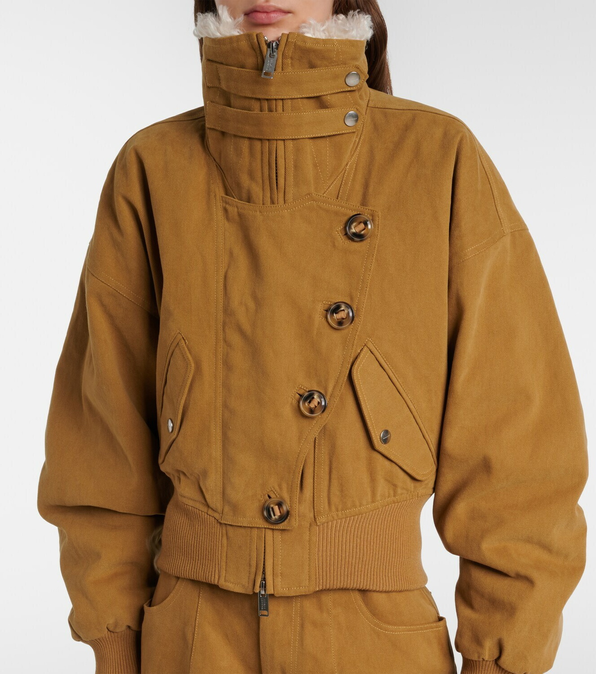 Marant Etoile Oana cotton twill jacket