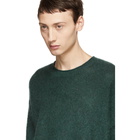 John Elliott Green Brushed Crewneck Sweater