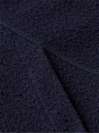 Drake's - Casentino Wool-Bouclé Overshirt - Blue