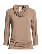 Alessia Santi Womens T-shirt Light brown