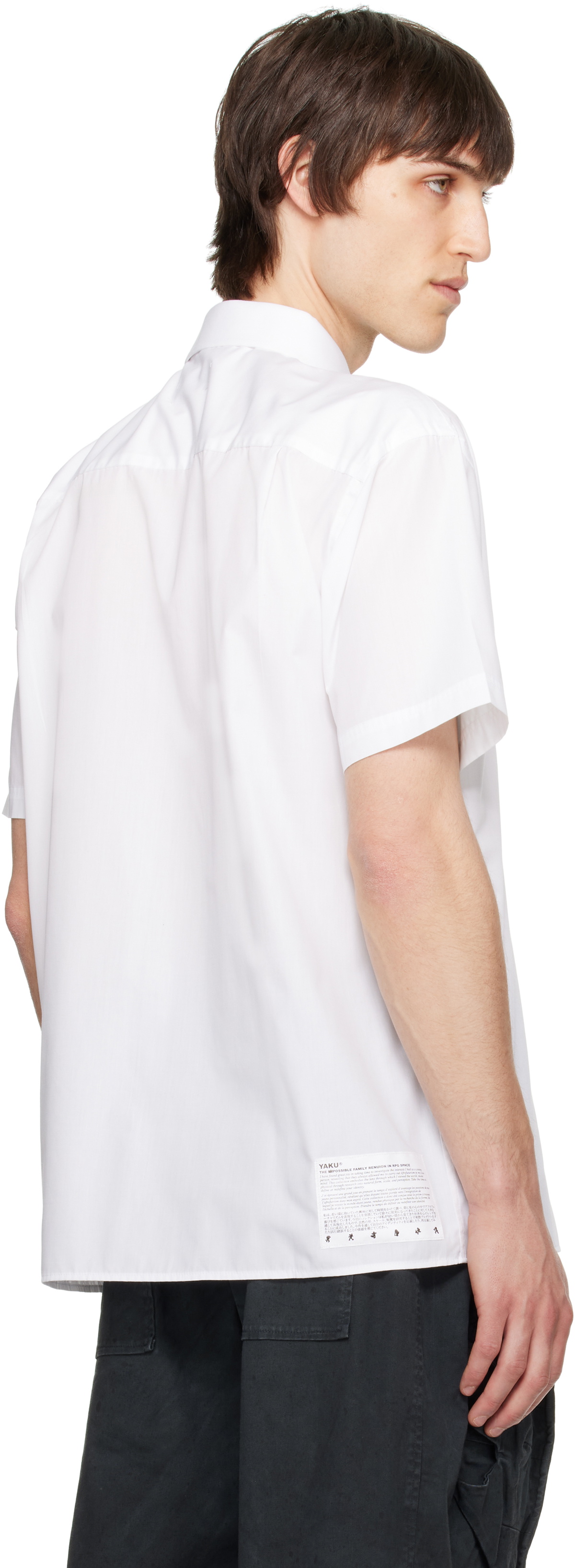 YAKU SSENSE Exclusive White Chapter 4 Shirt
