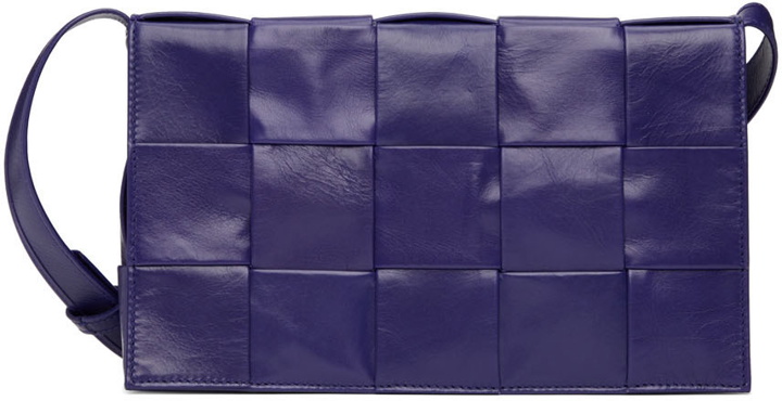 Photo: Bottega Veneta Purple Cassette Shoulder Bag