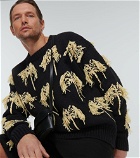 Jil Sander - Intarsia wool and cotton sweater