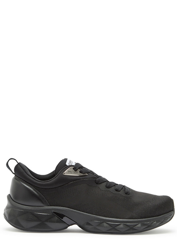 Photo: Jimmy Choo Diamond Run Mesh Sneakers Black