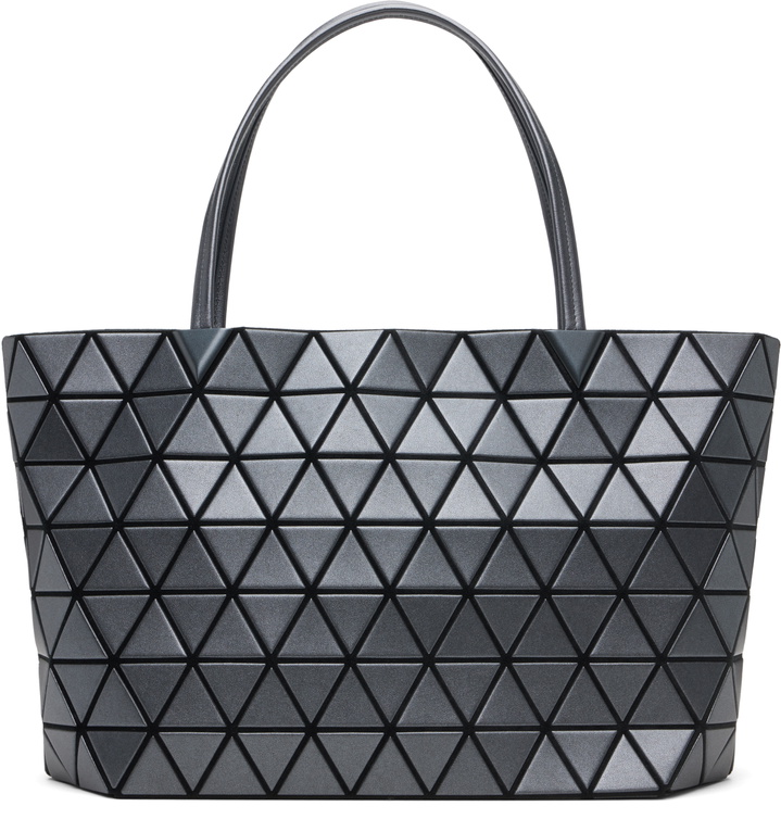 Photo: BAO BAO ISSEY MIYAKE Gray Bateau Tote