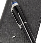 Montblanc - StarWalker Resin Ballpoint Pen and Leather Business Card Holder Set - Black