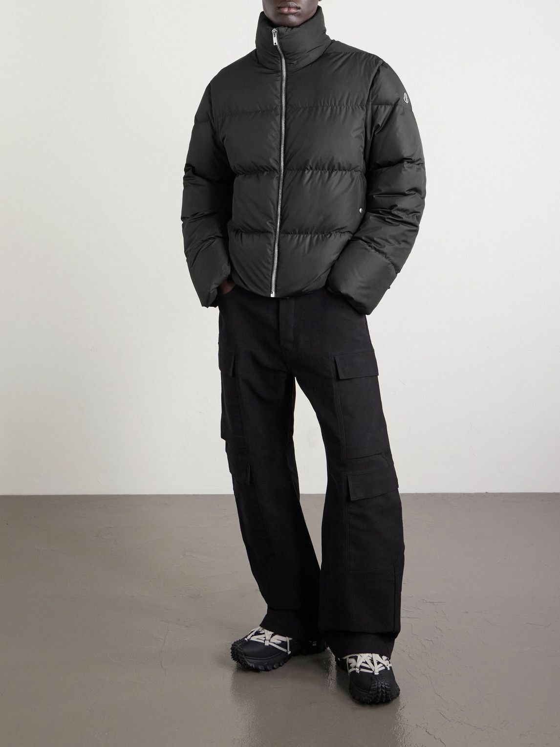 Rick Owens Black Babel Mountain Down Jacket Rick Owens