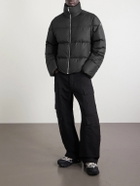 Rick Owens - Moncler Quilted Shell Down Jacket - Black