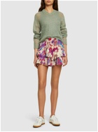 MARANT ETOILE Jocadia Printed Cotton Mini Skirt