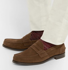 Church's - Pembrey Suede Penny Loafers - Brown