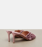 Aquazzura Ce Soir sequined mules