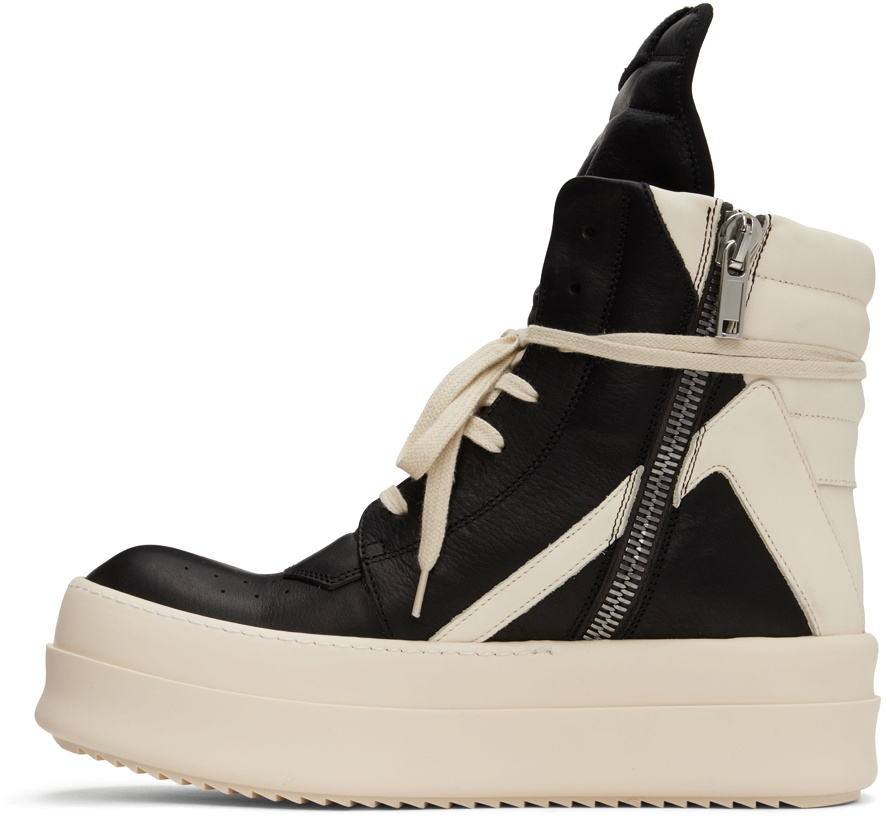 Rick Owens Black Mega Bumper Geobasket Sneakers Rick Owens Rick Owens Black Mega Bumper Geobasket Sneakers Rick Owens
