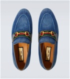 Gucci Horsebit denim loafers
