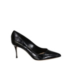 Sergio Rossi Godiva 075 Croc-effect Leather Pumps