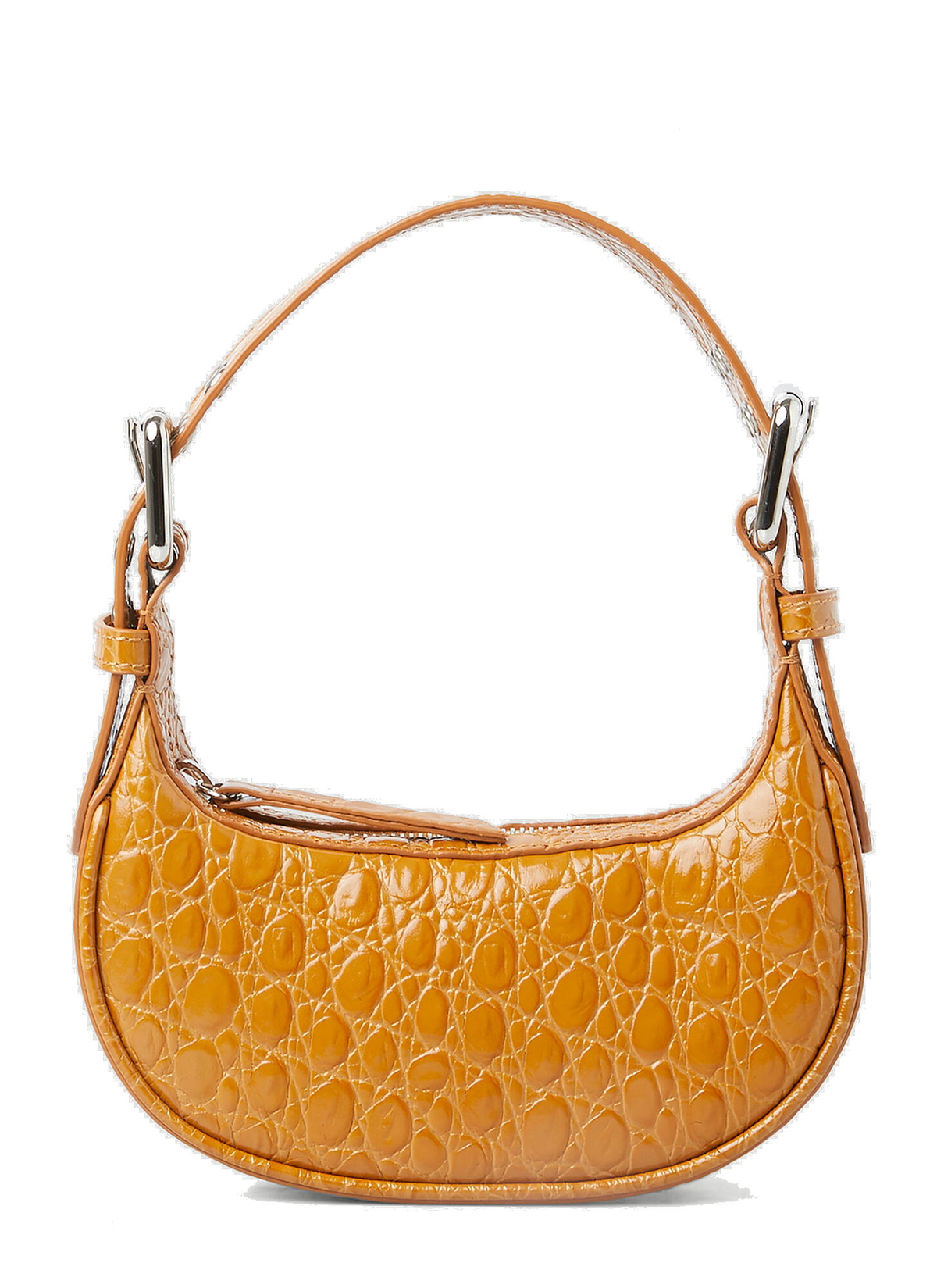 Soho Circular Mini Shoulder Bag in Orange By Far