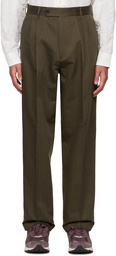 mfpen Brown Classic Trousers