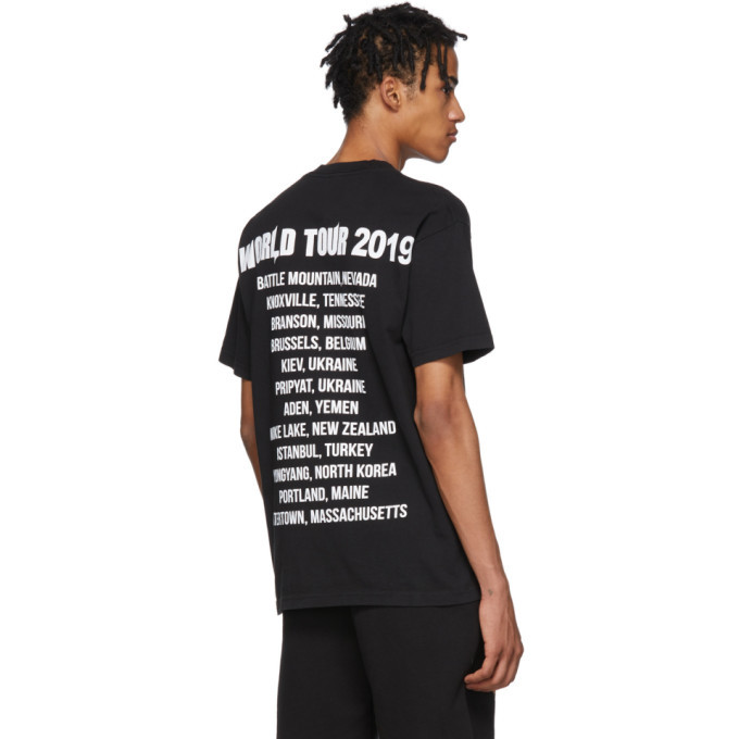 Warren Lotas Black World Tour T-Shirt