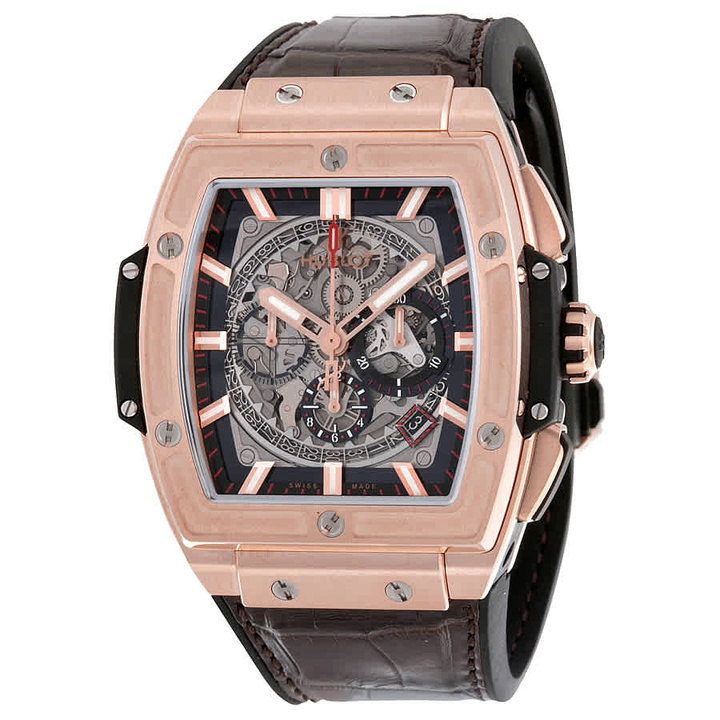 Photo: Hublot Spirit of Big Bang Automatic Skeleton Dial Mens Watch 601.OX.0183.LR