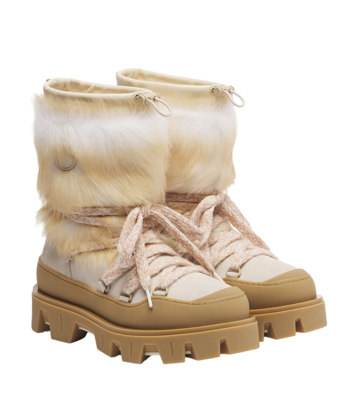 Photo: Moncler Peak Après shearling snow boots