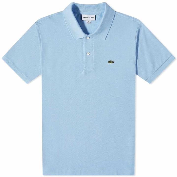 Photo: Lacoste Men's Classic L12.12 Polo Shirt in Panorama Blue