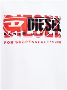 DIESEL - Logo Cotton Terry Sweatshirt