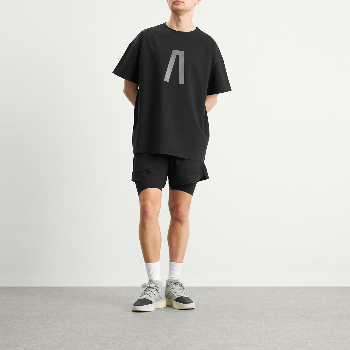Adidas x FOG adidas x Fear Of God Athletics Quickdry Jersery T-Shirt in Black