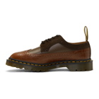 Dr. Martens Brown Engineered Garments Edition Mixed Leather 3989 Brogues