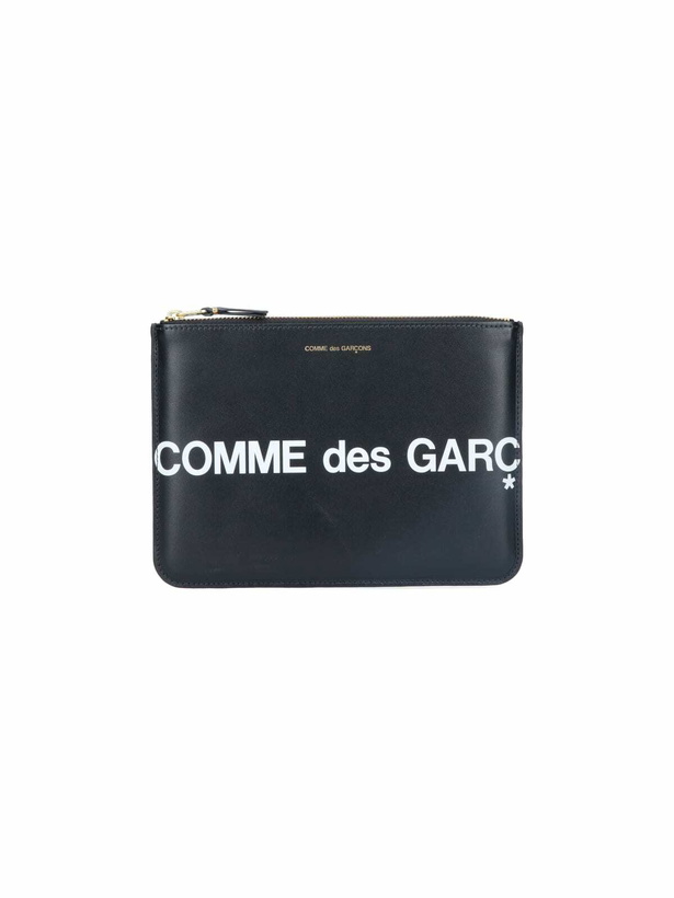 Photo: Comme des Garçons Wallet huge Logo Pouch