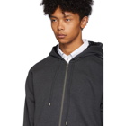 Etro Grey Felpa Cappuccio Travel Hoodie