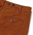 Barena - Rampin Stretch-Cotton Twill Trousers - Brown