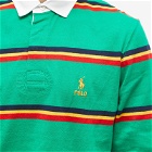 Polo Ralph Lauren Men's Stripe Rugby Shirt in Billiard Multi