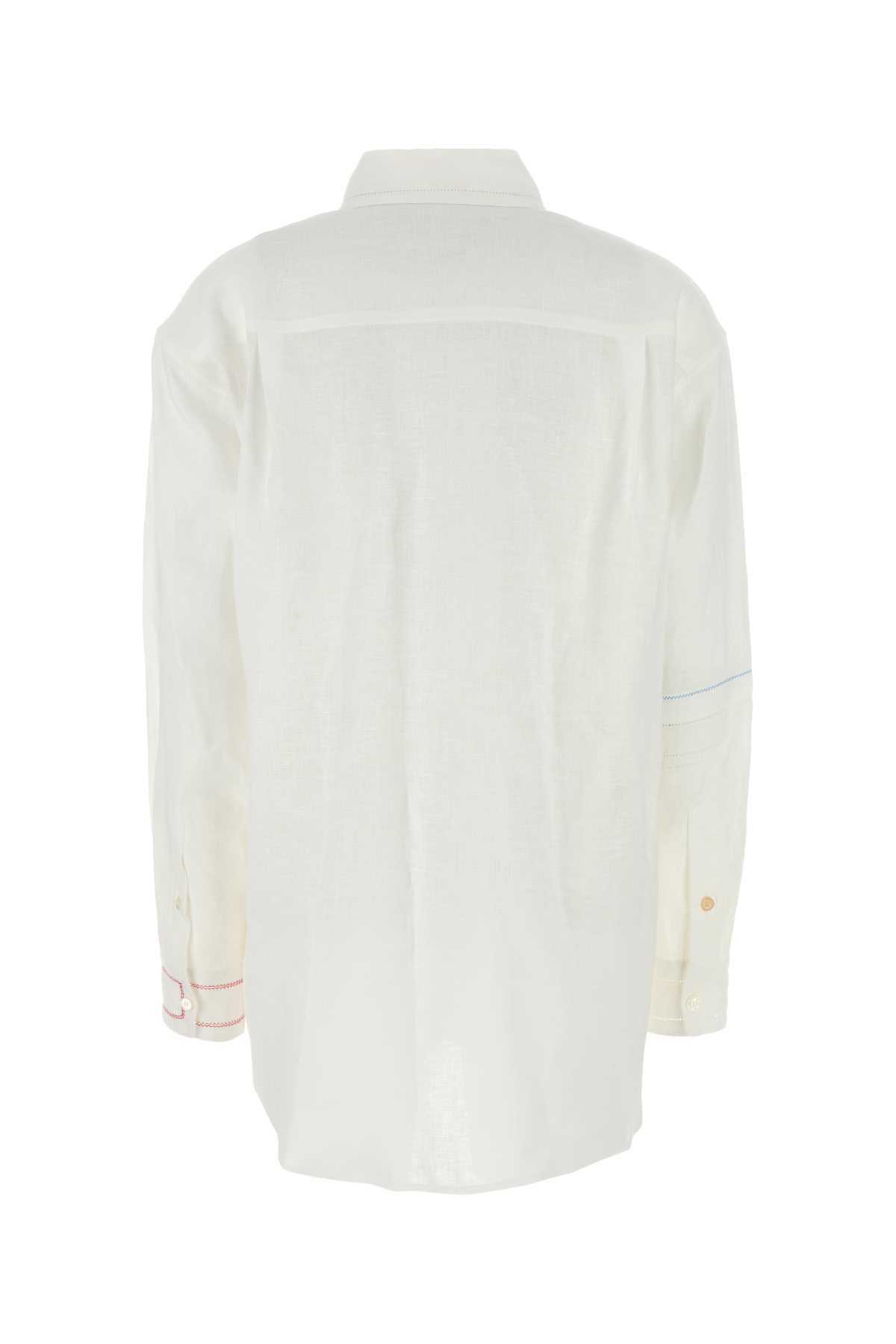 Marta linen shirt white (PRE SALE) main image 1