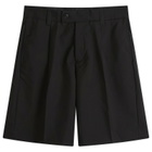 mfpen Men's Tropical Wool Classic Shorts in Black
