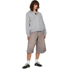 The North Face Gray Evolution Simple Dome Regular Full-Zip Hoodie
