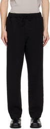 Craig Green Black Embroidered Linestitch Trousers