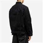 Acne Studios Men's Rob Relaxed Denim Jacket in Black