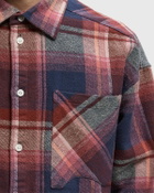 Reternity CREATIVE DEPT LOGO FLANNEL Purple Mens Longsleefe