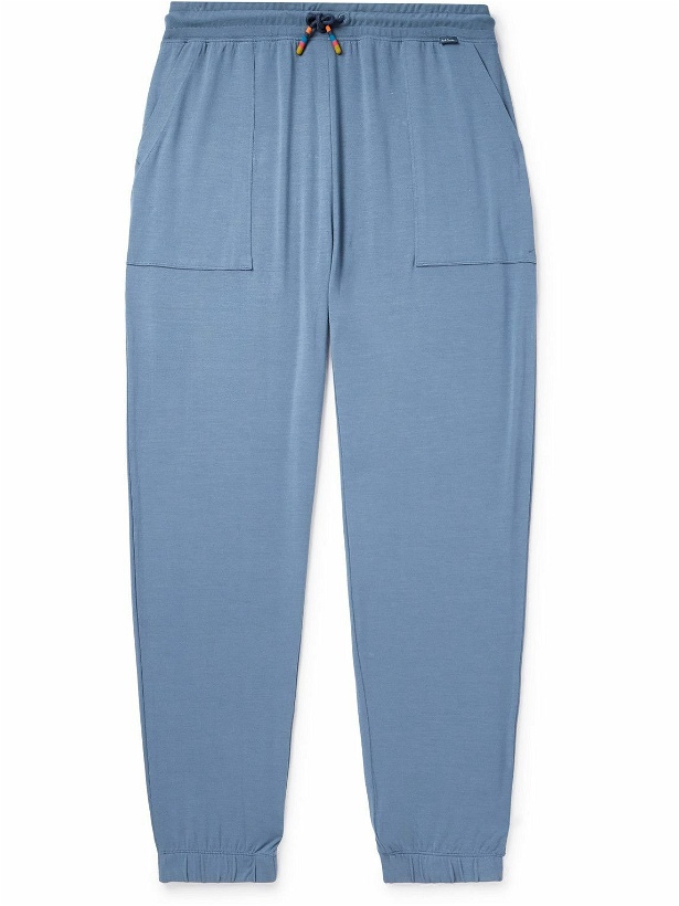 Photo: Paul Smith - Tapered Modal-Blend Pyjama Trousers - Blue