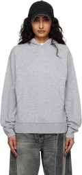 Acne Studios Gray Cashmere Hoodie