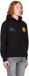 AMIRI Black Military Specs Stencil Hoodie