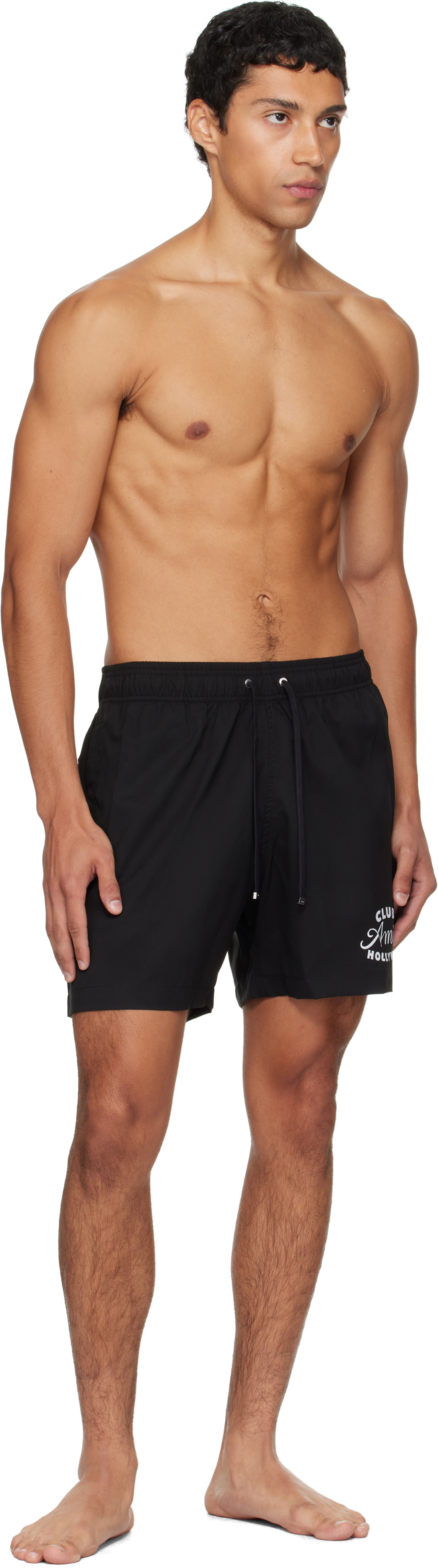 AMIRI Black 'Club Amiri' Swim Shorts