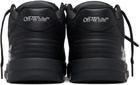 Off-White Black Out Of Office For Walking Sneakers