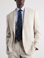 Drake's - 7cm Striped Silk Tie
