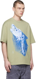 Acne Studios Green X-Ray T-Shirt